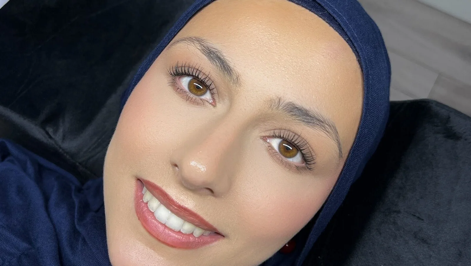 Lash and brow result by Eyelash Society